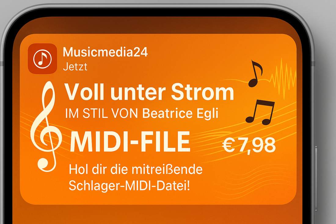 voll unter strom - midi file