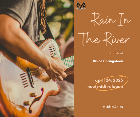 🎹 New MIDI "Rain in the river"🎶