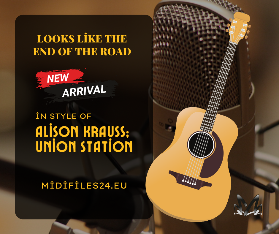 Check out our new MIDI file: "Looks Like The End Of The Road" in the style of Alison Krauss & Union Station! 🎻✨