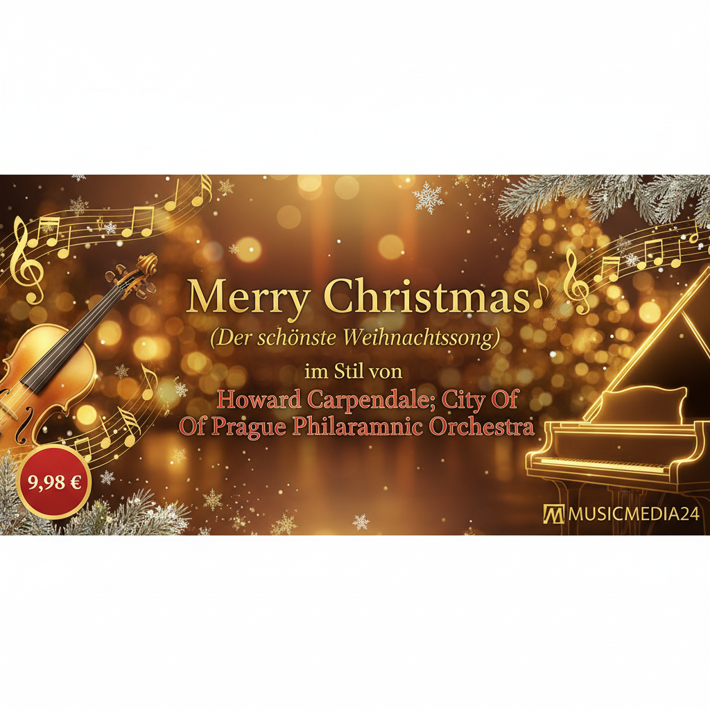 Merry Christmas (Der schönste Weihnachtssong) - Howard Carpendale trifft City Of Prague Philharmonic Orchestra
