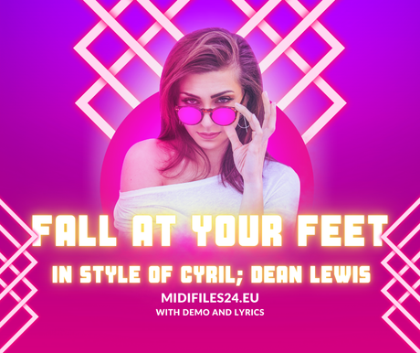 🎶 New MIDI: "Fall At Your Feet" in the Style of Cyril & Dean Lewis! 🎶