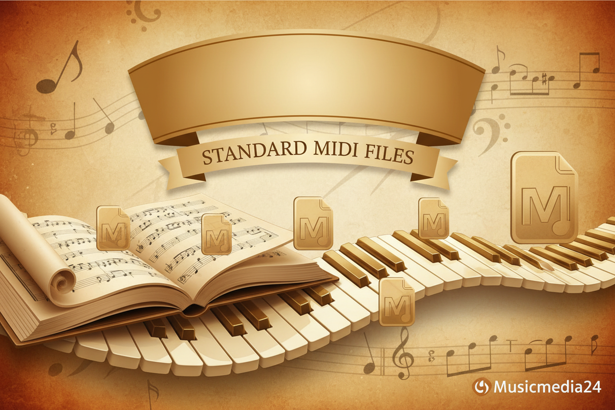 MIDI Files in GM, GS und XG Format - Professionelle Karaoke Downloads mit Lyrics für Keyboard und Entertainer