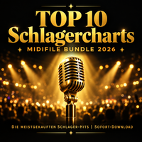 TOP 10 Schlagercharts 2026 – Midifile Bundle