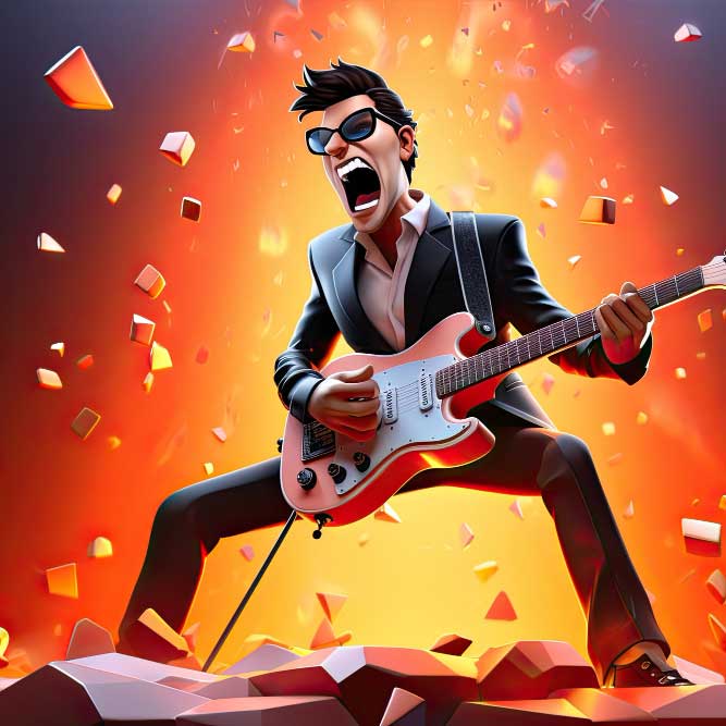 We Will Rock You im Stil von Queen - Pro-Playback Cover Art
