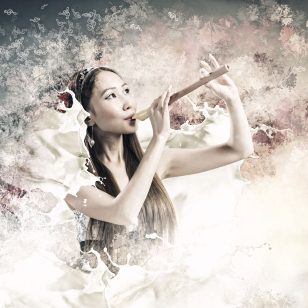 Golden im Stil von Huntrx; Ejae; Audrey Nuna; Rei Ami; KPop Demon Hunters Cast - Midifile Cover Art