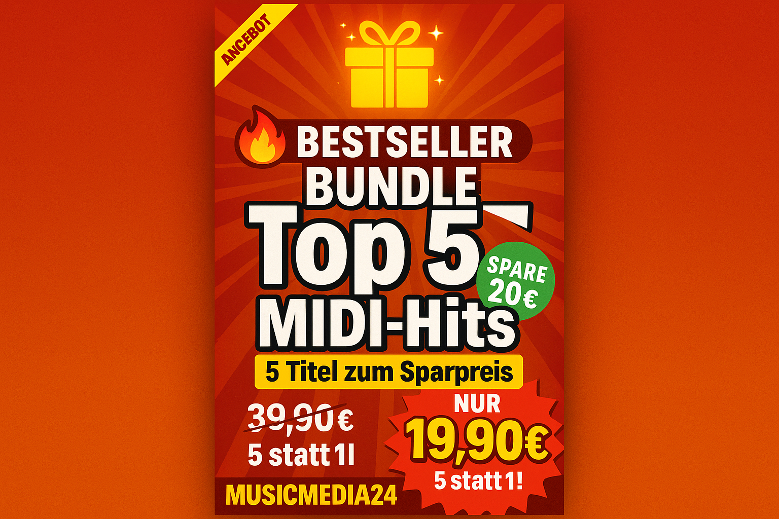Vertikales Banner - Bestseller Bundle